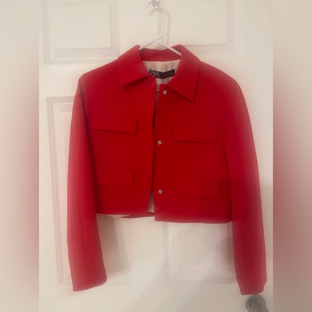 Zara blazer /size M / color Red